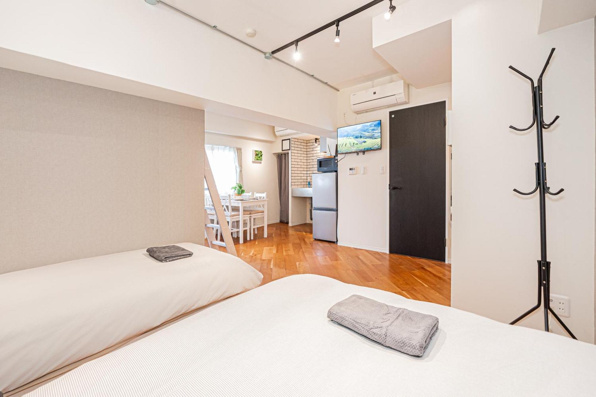 Apartment 新宿區東新宿站徒步2分鐘房源交通方便免費wi-fi Präfektur Tokio